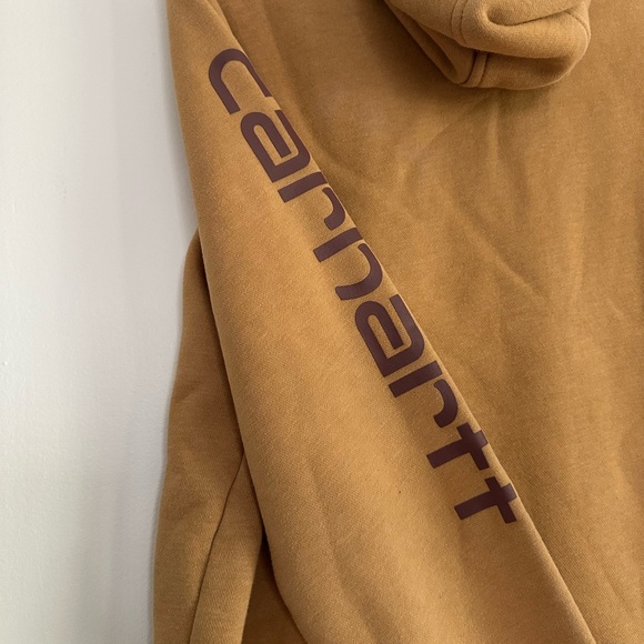 Carhartt Men's Brown Hoodie - Picture 5 of 5